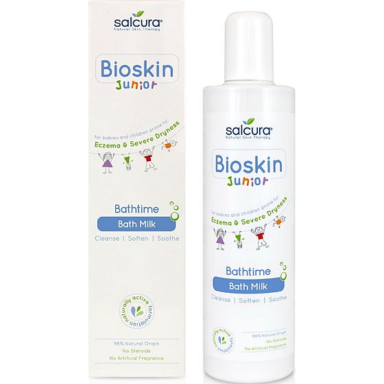 Salcura Bioskin Junior Bathtime Bath Milk bath milk for children from 3 months 300 ml