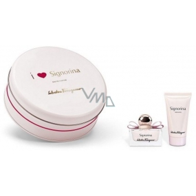 Salvatore Ferragamo Signorina perfumed water for women 30 ml + body lotion 50 ml, cosmetic set