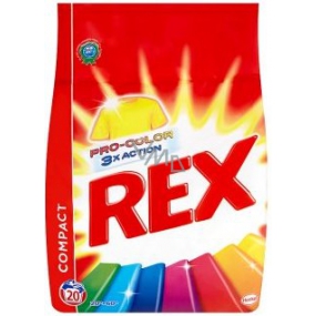 Rex 3x Action Color Pro-Color Color Washing Powder 20 doses of 1.5 kg