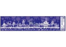 Room Decor Window film without glue houses no.2 64 x 15 cm