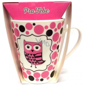 Albi Dobroty Gift set mug and loose tea without hibiscus, flavored For you pink 300 ml