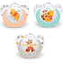 Nuk Trendline Disney Winnie the Pooh Orthodontic silicone comforter 6-18 months 1 piece
