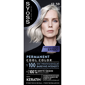 Syoss Blond Hair Color, 12-59 Cool Platinum Blonde