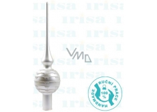 Irisa Spike combed lines matt silver