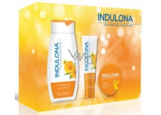 Indulona Moisturizing Hand Cream 85 ml + Body Lotion 75 ml + Regenerating Body Lotion 250 ml, cosmetic set