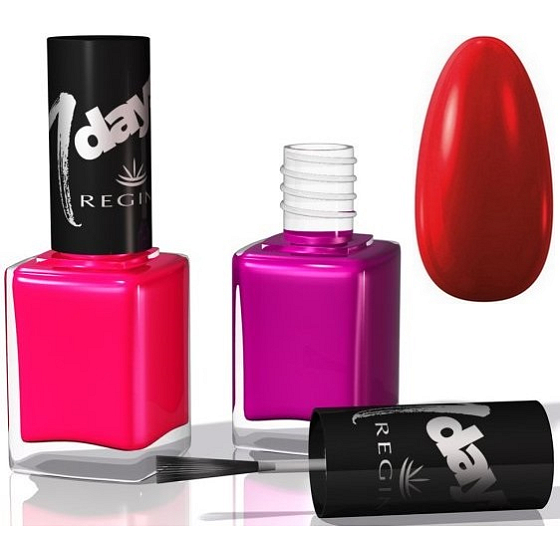 Regina 7 Days nail polish F5 deep red 4 ml