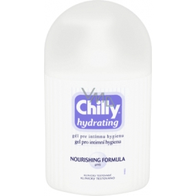 Chilly Hydrating moisturizing gel against dryness of intimate areas, for intimate hygiene 200 ml