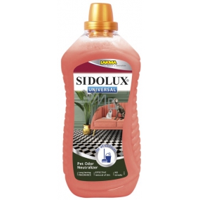 Sidolux Universal Pet Odor Neutralizer detergent for all washable surfaces and floors 1 l