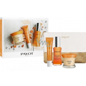 Payot My Payot Jour Day Cream 50 ml + Regard Brightening Eye Care with Super-Roll Extract 15 ml + Concentre Eclat serum for a healthy glowing look 30 ml + toiletry bag, cosmetic set
