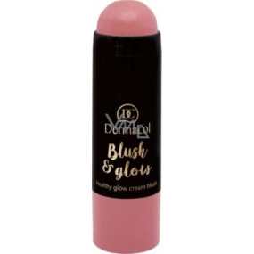 Dermacol Blush & Glow creamy brightening blush stick 04 6.4 g