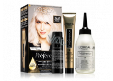 Loreal Paris Préférence hair color 10.21 Stockholm Very very light pearl blonde