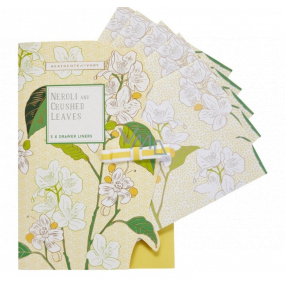 Heathcote & Ivory Neroli & Lime Leaves perfumed paper 5 sheets