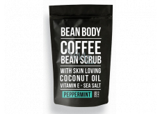 Bean Body Mint body peeling from coffee beans for men 220 g