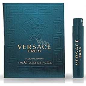 Versace Eros Eau de Parfum perfumed water for men 1 ml with spray, vial