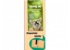 Albi Magnetic bookmark to the book Smile 8.7 x 4.4 cm