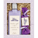 Bohemia Gifts Victorian Style Lavender shower gel 200 ml + handmade toilet soap 30 g, cosmetic set for women