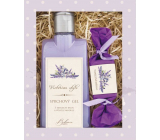Bohemia Gifts Victorian Style Lavender shower gel 200 ml + handmade toilet soap 30 g, cosmetic set for women