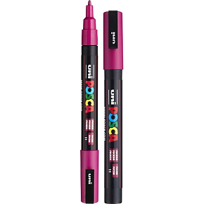 Posca Universal acrylic marker 0,9 - 1,3 mm Fuchsia PC-3M