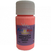 Art e Miss Luminous Universal Acrylic Paint 74 Neon Red 40 g