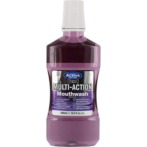 Beauty Formulas Multi-Action 6in1 Mouthwash 500 ml