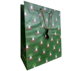 Nekupto Gift paper bag 32,5 x 26 x 13 cm Christmas candle in a nut