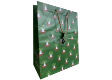 Nekupto Gift paper bag 32,5 x 26 x 13 cm Christmas candle in a nut