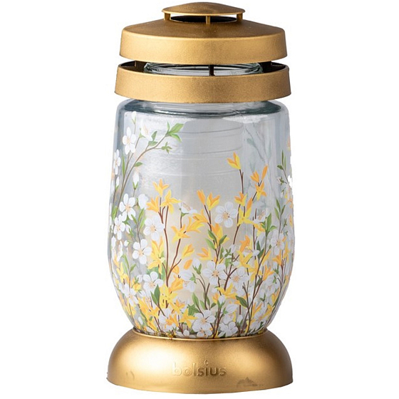 Bolsius Glass lamp Zlatice 23 cm 120 g burning time 36 hours