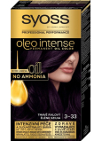 Syoss Oleo Intense Color hair color without ammonia 3-33 Dark Purple