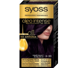 Syoss Oleo Intense Color hair color without ammonia 3-33 Dark Purple