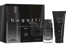 Bugatti Dynamic Move Black eau de toilette 100 ml + shower gel 200 ml set for men