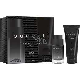 Bugatti Dynamic Move Black eau de toilette 100 ml + shower gel 200 ml, gift  set for men - VMD parfumerie - drogerie