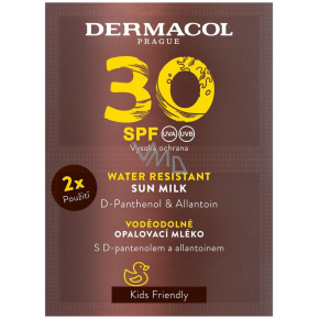 Dermacol Sun SPF30 Waterproof Sunscreen Lotion 2 x 15 ml