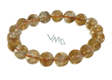 Azeztulite purple bracelet 8 - 9 mm / 16 - 17 cm, high frequency energy