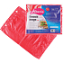 Niteola snack bags, HDPE, 20 × 30 cm, thickness 12 µ, red, 50 pcs