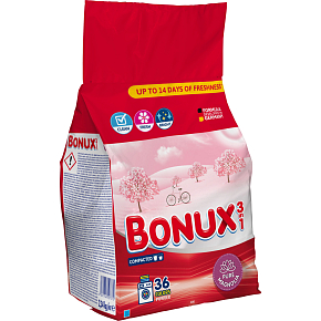 Bonux laundry powder Color Pure Magnolia 2.34 kg, 36 doses