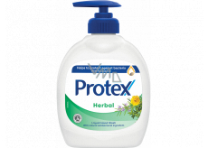 Protex Herbal antibacterial liquid soap with a 300 ml pump