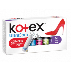 Kotex Ultra Sorb Mini tampons 16 pieces