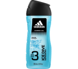 Adidas Ice Dive shower gel for men 250 ml