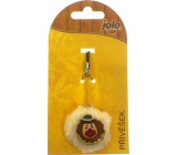 Nekupto Jolo Natura Cell Phone Pendant PomPom Small Clown 1 Piece