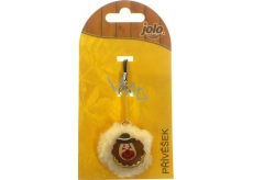 Nekupto Jolo Natura Cell Phone Pendant PomPom Small Clown 1 Piece