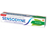 Sensodyne Fluoride containing potassium nitrate toothpaste reduces tooth sensitivity and exposed necks 75 ml