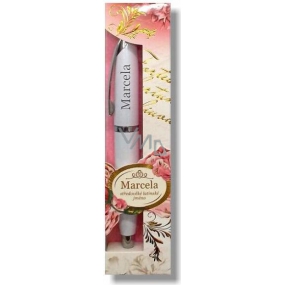 Nekupto Monogram luxury gift pen with the name Marcela