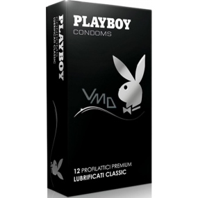 Playboy Lubrificati Classic condom made of natural latex 12 pieces