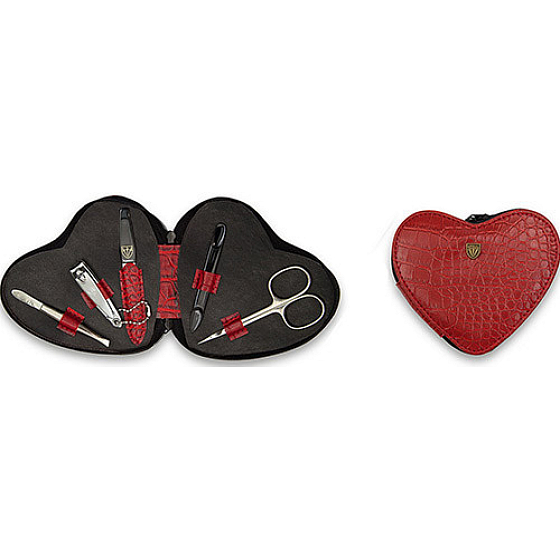 Kellermann 3 Swords Luxury manicure 5 pieces Red 7771 FN