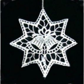 Crochet bells in a star 10 cm