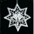 Crochet bells in a star 10 cm