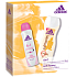 Adidas Cool & Care 48h 6in1 deodorant antiperspirant spray for women 150 ml + Soft Honey shower gel 250 ml, cosmetic set
