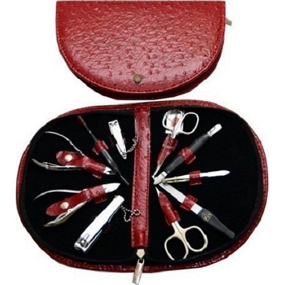 Kellermann 3 Swords Luxury Manicure 10-Piece Fashion Materials in Current Fashion Material 5224PN