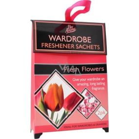 Mr. Aroma Wardrobe Freshener Sachets fragrant bags in the cabinet Fresh Flower 2 pieces