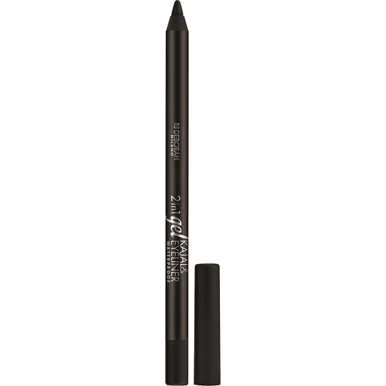 Deborah Milano 2in1 Gel Kajal & Eyeliner waterproof eye pencil 01 Black 1.5 g